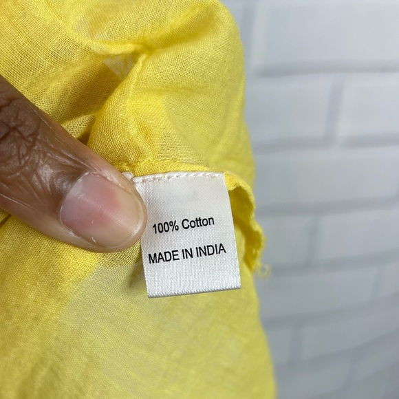 Banjanan Erin Dress Vibrant Yellow Size medium - Picture 8 of 9